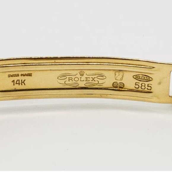 Rolex Oyster President 14k Yellow Gold Ladies Watch MINTY main image 5